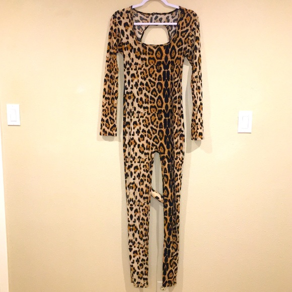 Leg Avenue Women's Sexy Cougar Catsuit Costume